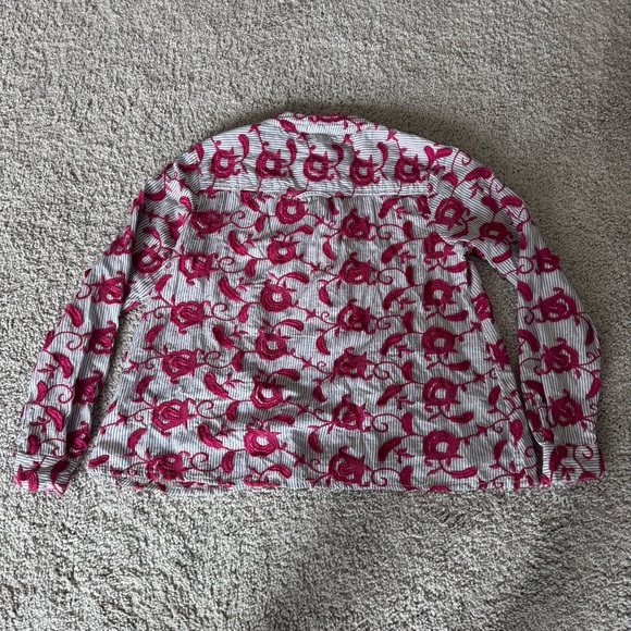 Pilcro Antrophologie Whitney Trapeze Blouse SZ XXS - Picture 3 of 5